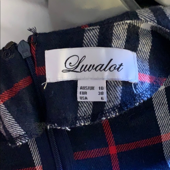 PLAID DRESS - Picture 4 of 4